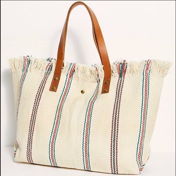 Free People Espana Woven Tote - Picture 2 of 6